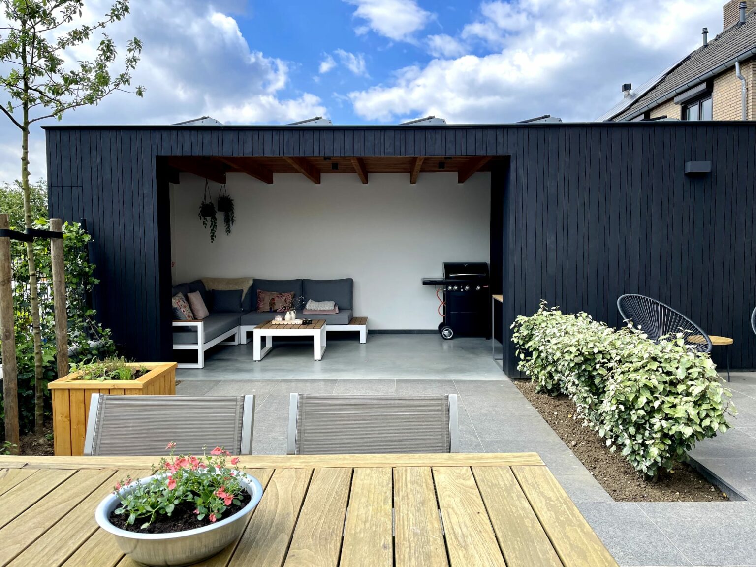 thermisch Fraké Kode 1 en Kode 2 gecoat met BALDR Woodcream